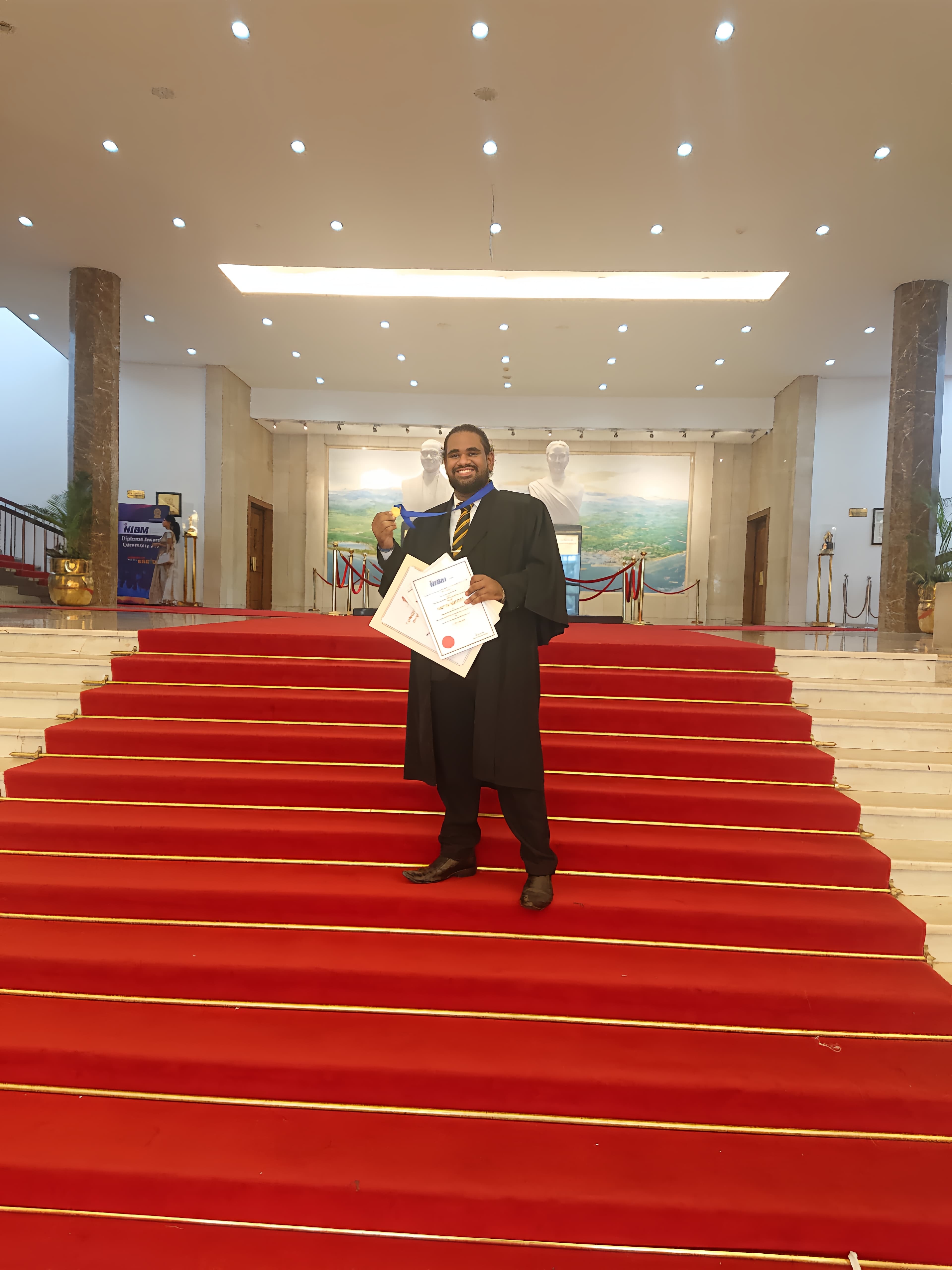 Me at 2023 NIBM Diploma Convocation Me at 2023 NIBM Diploma Convocation