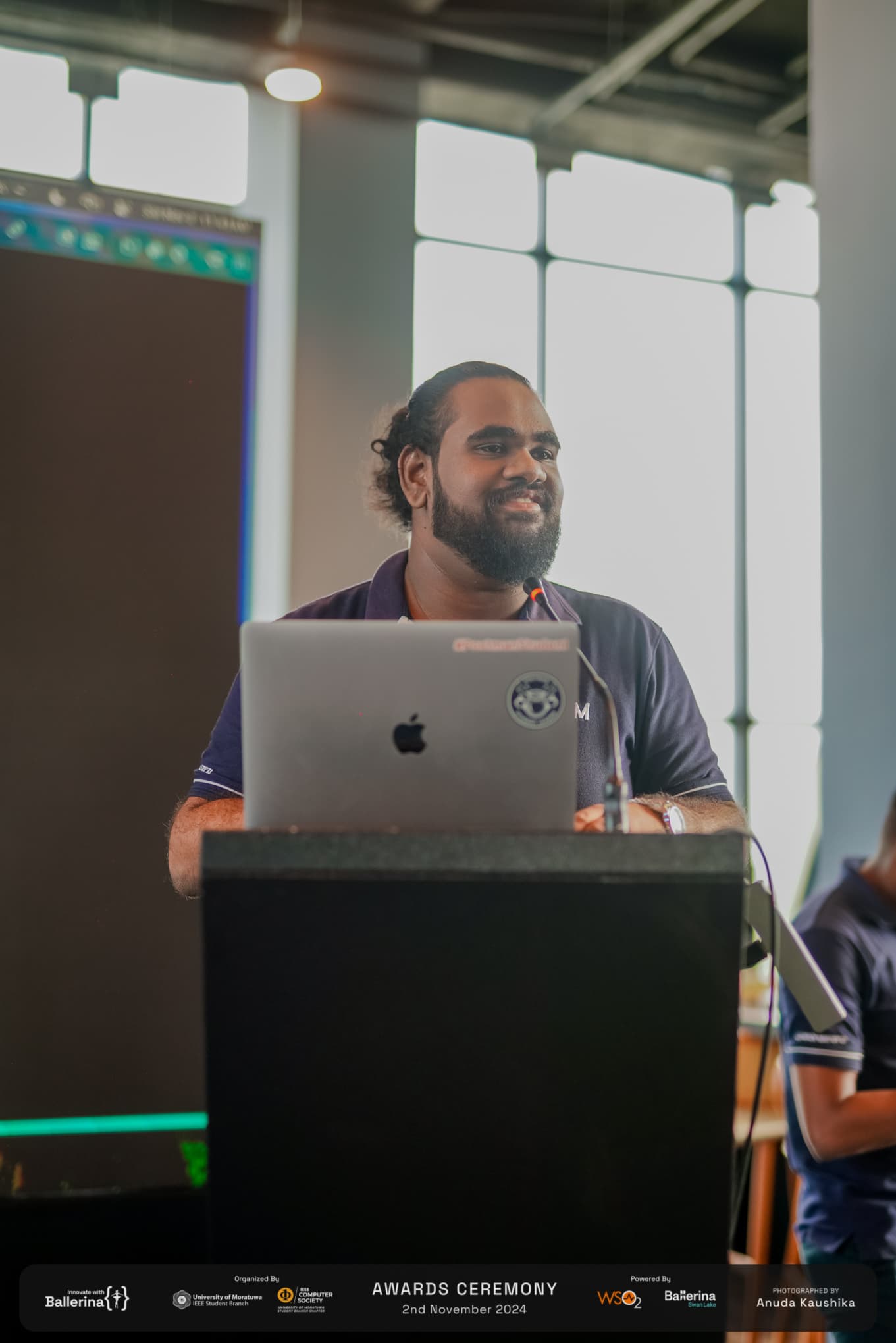 Presenting my project at "Innovate with Ballerina" hackathon Presenting my project at Intra "Innovate with Ballerina" hackathon